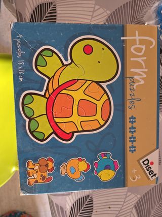 Puzzle infantil DIsset animales