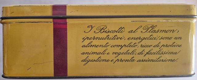 Scatola vintage in metallo anni 50/60