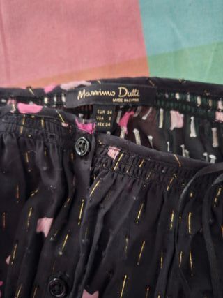 Blusa Massimo Dutti estampada M