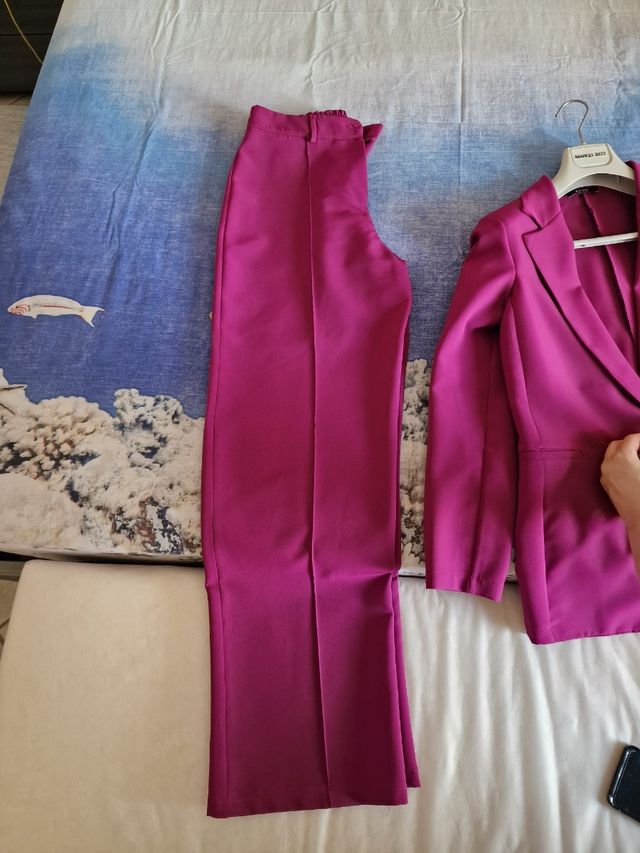 Completo tailleur viola