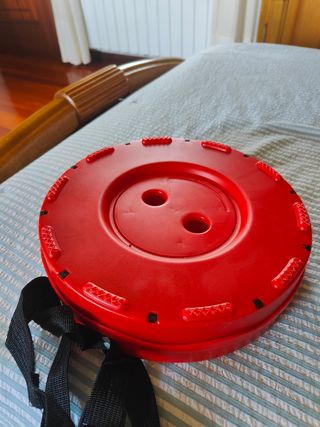 Taburete Plegable Portátil Rojo