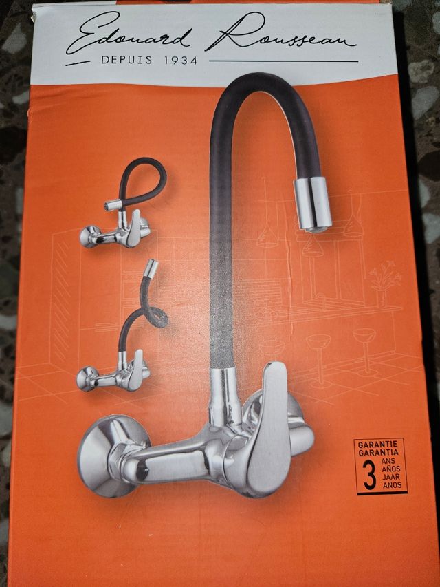 Grifo cocina Edouard Rousseau - Caño Alto