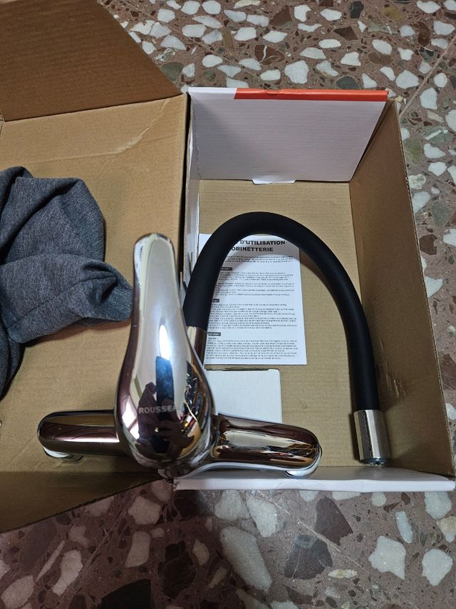 Grifo cocina Edouard Rousseau - Caño Alto