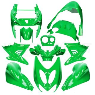 Carenado Yamaha Aerox Verde 11pzas