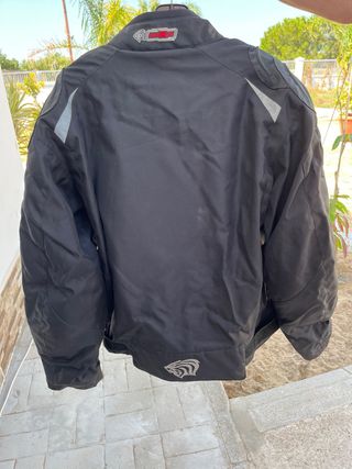 Chaqueta moto RST negra