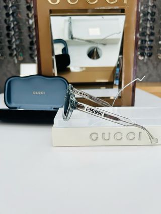 Gafas sol Gucci - Gris azulado