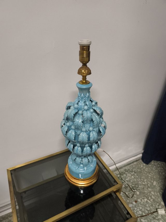 Lampara cerámica Manises