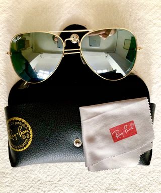Rayban Aviator Oro - Gafas espejo