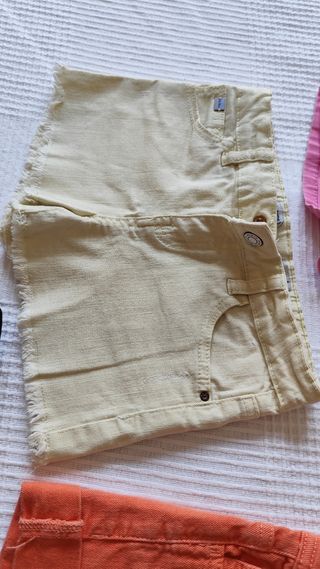 5 Shorts niña - Colores Variados