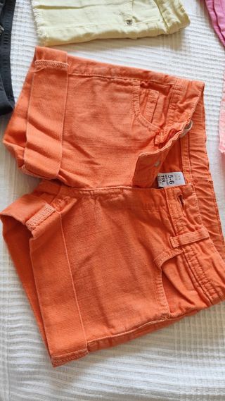 5 Shorts niña - Colores Variados