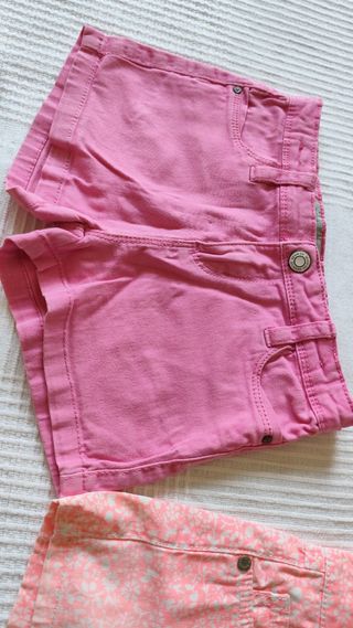5 Shorts niña - Colores Variados