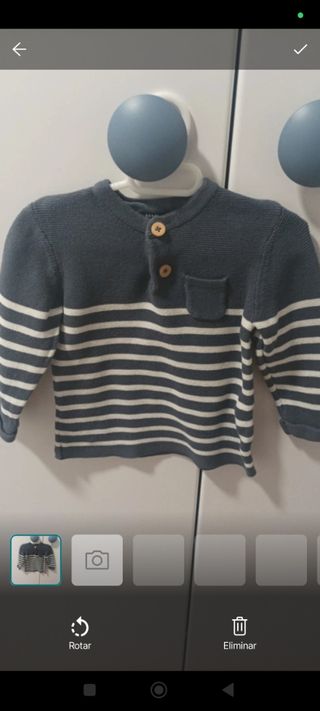 Jersey rayas Kiabi niño