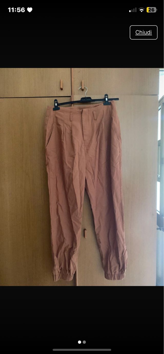Pantaloni beige