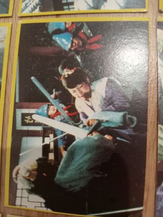 Cromos LA FRONTERA AZUL (1978). 55 cromos.