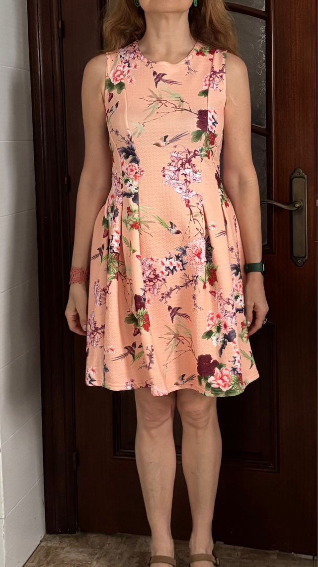 Vestido floral verano - multicolor