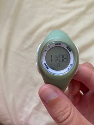 Reloj deportivo Decathlon W200 - Verde oliva