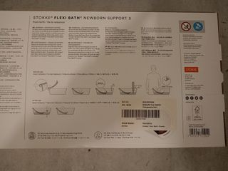 Bañera Stokke c/soporte y patas
