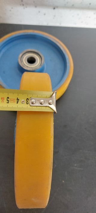 Ruedas  200x40mm rodamiento
