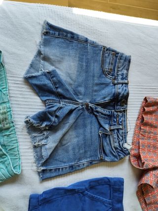 5 Shorts niña - Colores variados