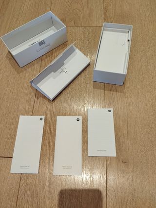 Caja vacía de Xiaomi Redmi Note 11S