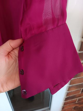 NUEVO. Blusa Míriam Ocariz rosa - Talla 40
