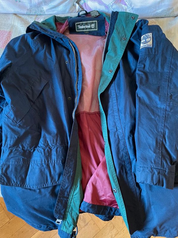Chaqueta Timberland azul-verde