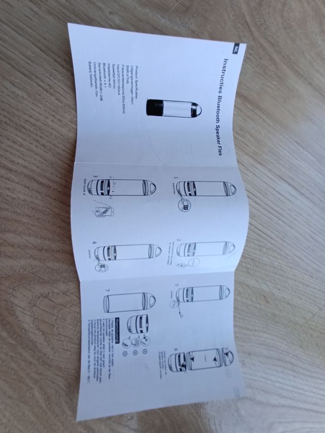 Botella altavoz Bluetooth