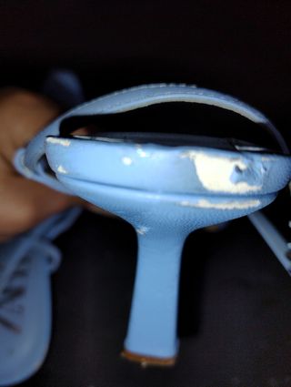 Zapatos Zara azules, talla 41