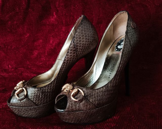 Tacones Philipp Plein marrón