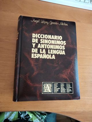 Diccionario de sinónimos y antónimos de la lengua