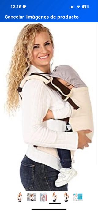 Kiokids Portabebés Ergonómico Beige