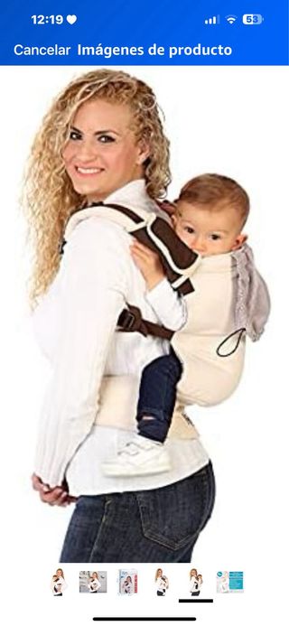 Kiokids Portabebés Ergonómico Beige