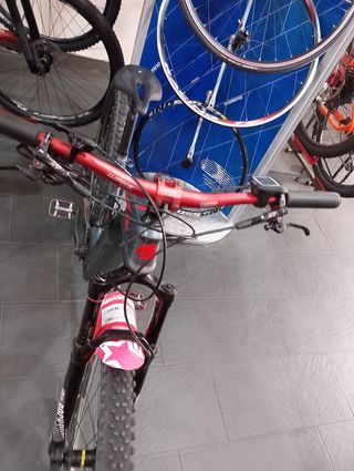 Bicicleta eléctrica MTB carbono