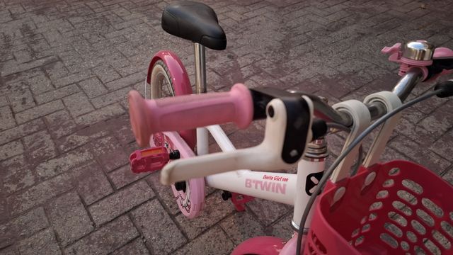 Bicicleta Decathlon niña