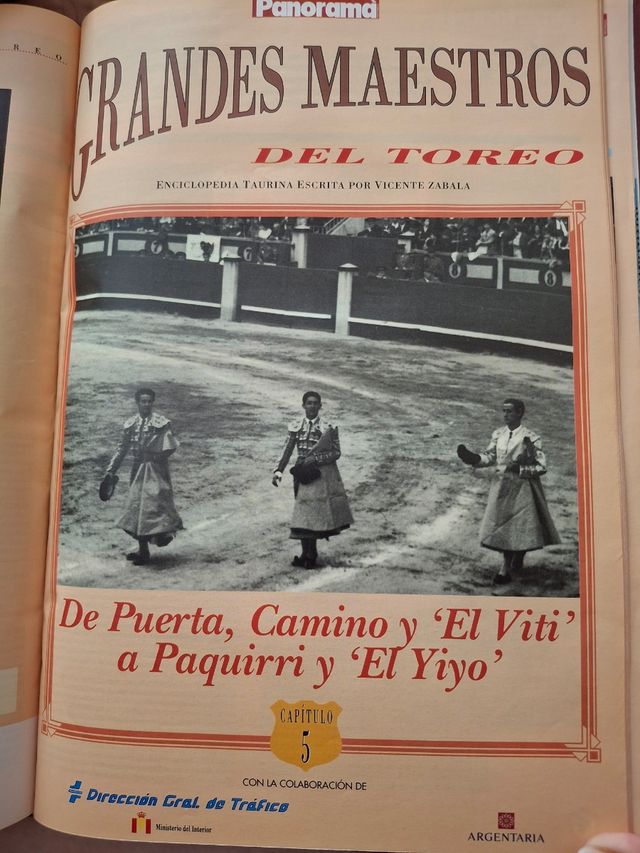 Grandes maestros del torero