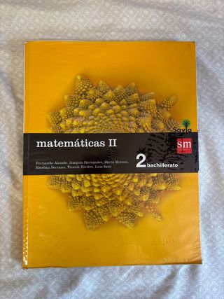 Matemáticas II. 2 Bachillerato. Savia