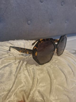 Gafas sol hexagonales - Marrón polarizadas 