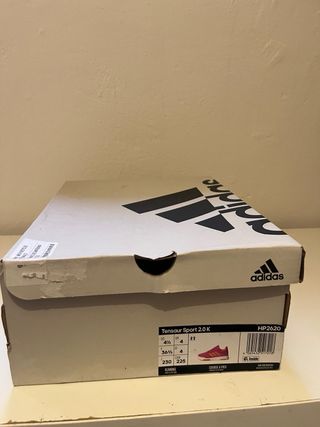 Zapatillas Adidas niña rosa-naranja