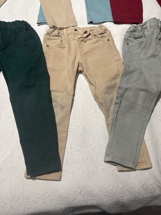 6 pantalones niño Zara/Hormiga y Simona 3-4 años