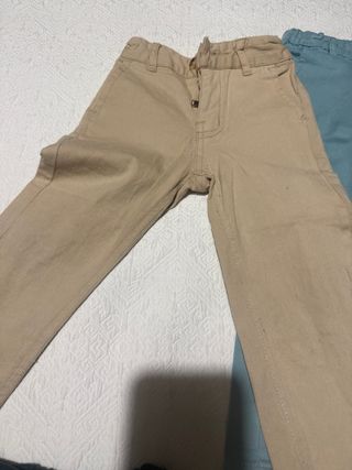6 pantalones niño Zara/Hormiga y Simona 3-4 años