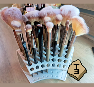 Soporte para Brochas de Maquillaje pinceles