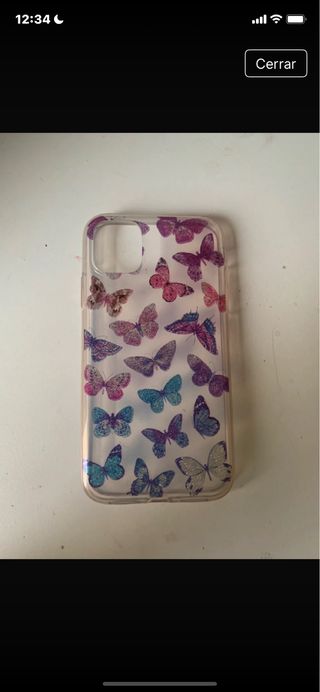 Funda iPhone 11/XR con mariposas
