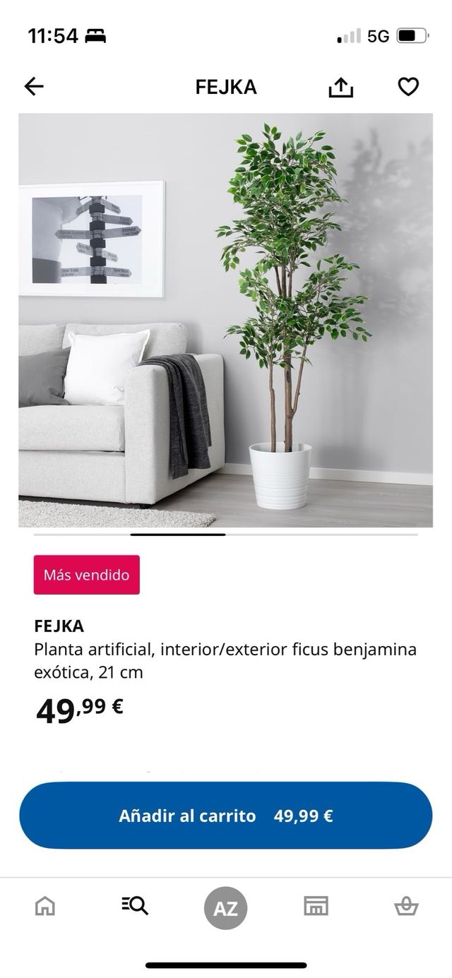 Planta artificial FEJKA IKEA 21cm