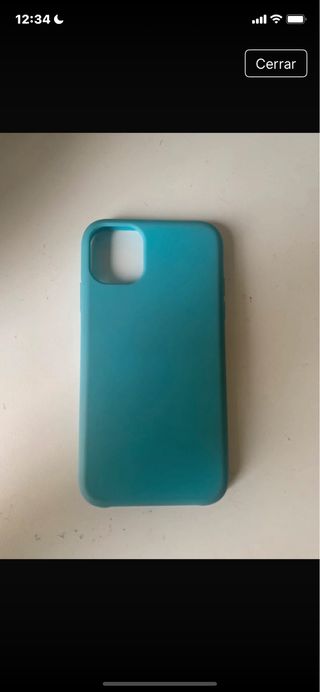 Funda iPhone 11/XR  turquesa