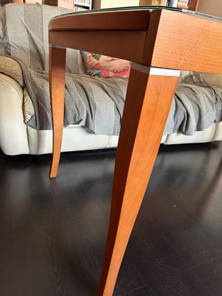 Mesa extensible madera maciza