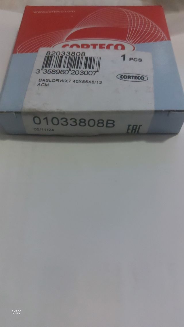 Retén CORTECO 01033808B - Eje Diferencial Izquierd