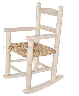 Mecedora infantil madera