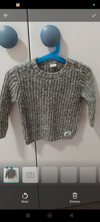 Jersey niño H&M - Gris Claro