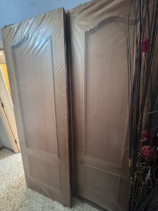 Puertas madera maciza (4 unidades)
