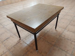 Mesa extensible vintage, larga extendida mide 2m